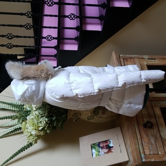 New Andrew Marc Hooded Puffer Jacket - SZ M - Picture 4 of 13